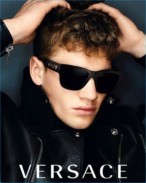 versace eyewear campaign|Versace men's eyewear.